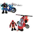 Hero World Rescue Heroes Figure and Vehicle Case